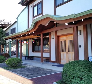 本覚寺客殿入口