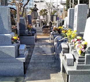 無量寺　墓所区画