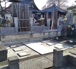無量寺　墓所区画