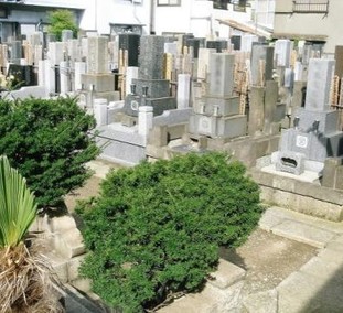 専念寺　墓所区画